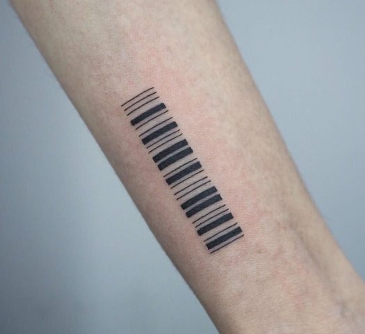 1.-Gorgeous-Classic-Barcode-Code-on-Arm 