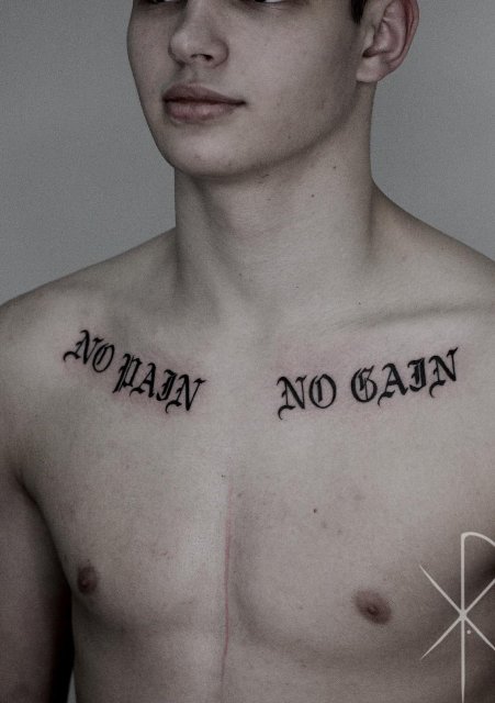 Wonderful-Male-Chest-Word-Tattoos 