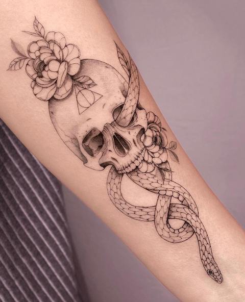 Fabulous-Classy-Death-Eater-Tattoo 