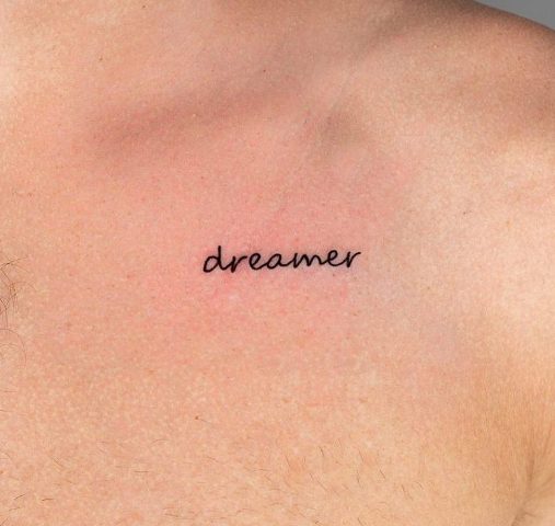 Stunning-Simple-Chest-Word-Tattoos 