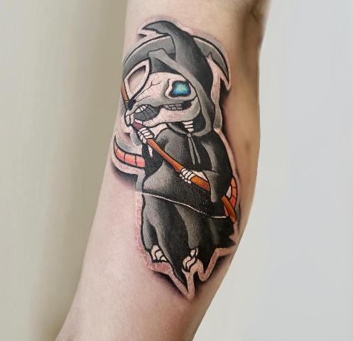 23.-Stunning-Grim-Reaper-3D-Tattoo 