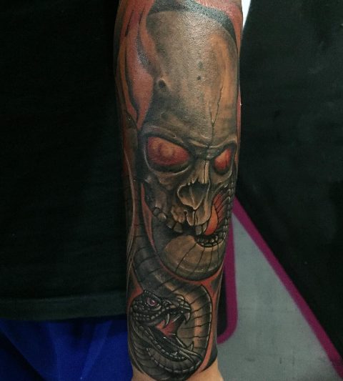 Wonderful-Robotic-Death-Eater-Tattoo 