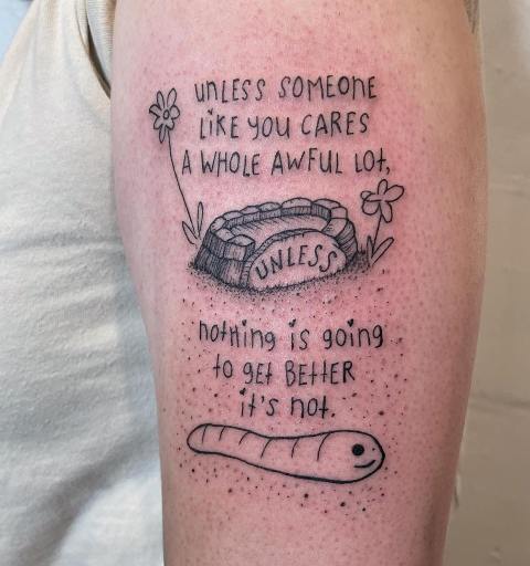 Fabulous-Small-Quote-Mental-Health-Tattoo-On-Wrist
