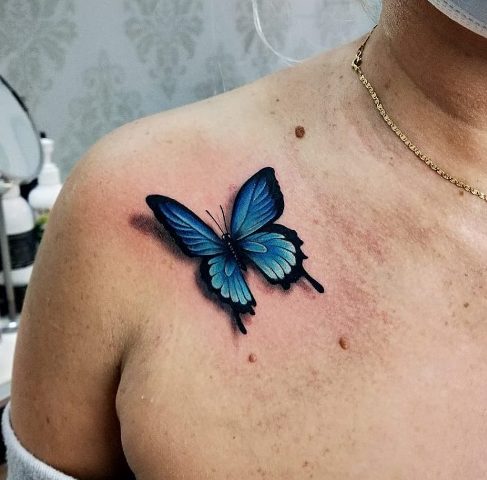 Lovely-3D-Tattoo-Butterfly 