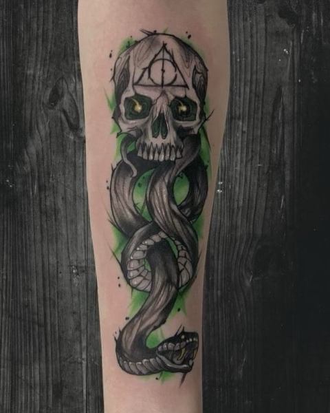 Lovely-Gorgeous-Death-Eater-Tattoo 