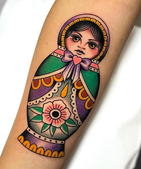 Stunning-Elegant-Matryoshka-Tattoo
