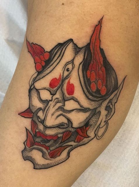 Wonderful-Bizarre-Hannya-Tattoo 