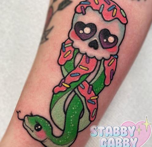 Amazing-Cute-Death-Eater-Tattoo 