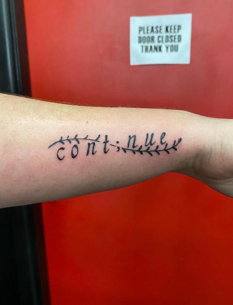 Fabulous-Continue-Mental-Health-Tattoo
