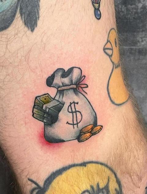 Fabulous-Small-Money-Bag-Tattoo 